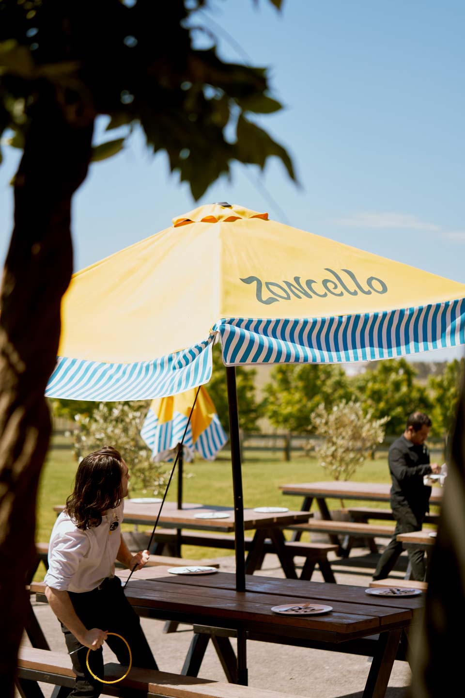 Zonzo Estate Outdoor Dining Courtyard